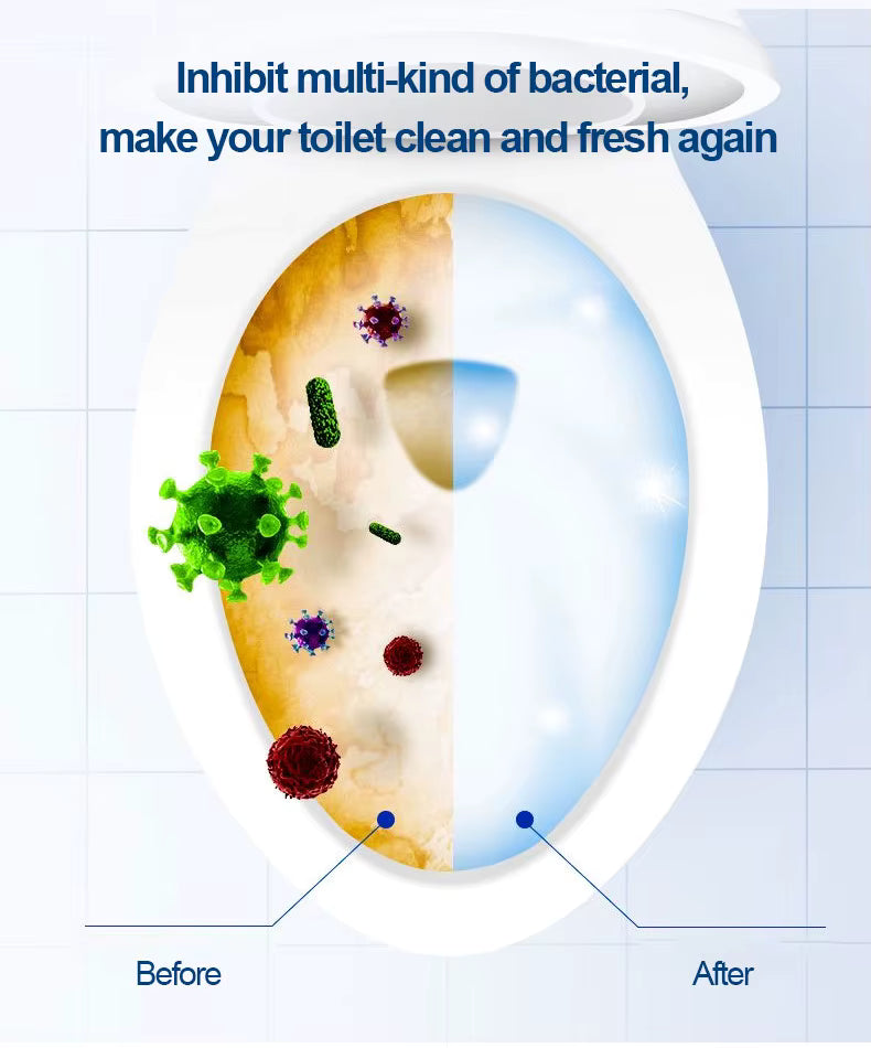 Automatic Blue Bubble Toilet Cleaner - Buy 1 Get 1 Free