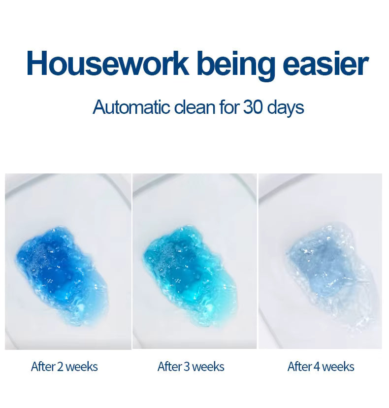 Automatic Blue Bubble Toilet Cleaner - Buy 1 Get 1 Free