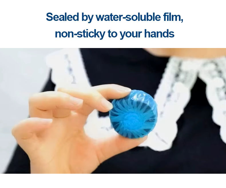 Automatic Blue Bubble Toilet Cleaner - Buy 1 Get 1 Free