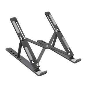 Foldable Laptop Stand With Built-in Foldable Legs Multiple Height Adjustments