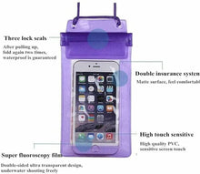 Load image into Gallery viewer, Transparent Waterproof Mobile Pouch/Rain Mobile Cover
