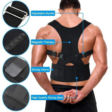 Load image into Gallery viewer, Posture Corrector for Men &amp; Women -Back Brace Provides Pain Relief for Neck, Back, and Shoulders - Universal Free Size
