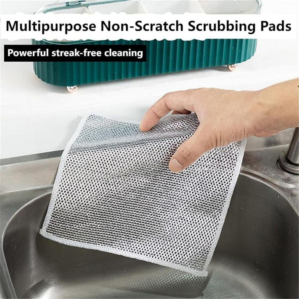 Non Scratch Double Layer Dish Wash Cloths for Your Healthy Kitchen