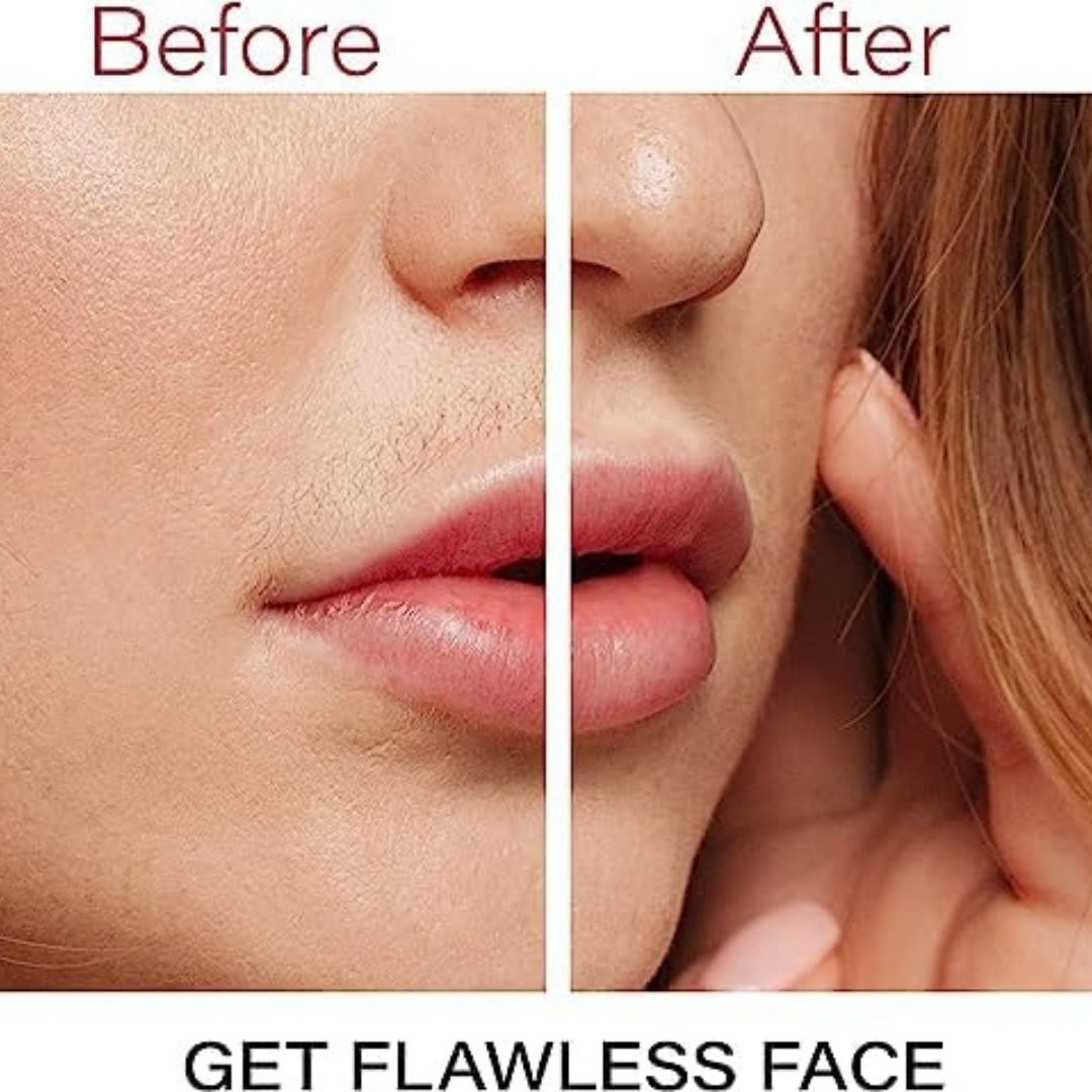 Rechargeable Facial Hair Remover – Gentle, Painless,Precision Shaver & Travel-Friendly for Women