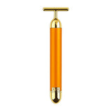24K Gold Vibrating Facial Massager For Youthful Glow, Instant Face Lift & Bye-Bye Puffiness