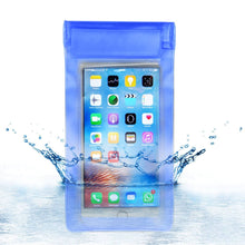 Load image into Gallery viewer, Transparent Waterproof Mobile Pouch/Rain Mobile Cover
