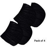 Universal Car Window Pullover Sun Shade Mesh | Heat Insulation | Air Circulation | Prevents Dusts and Insects | Foldable | Protects from The Sun| Fits All (99%) Cars -  The Ultimate Sun Shade (Pack of 4)