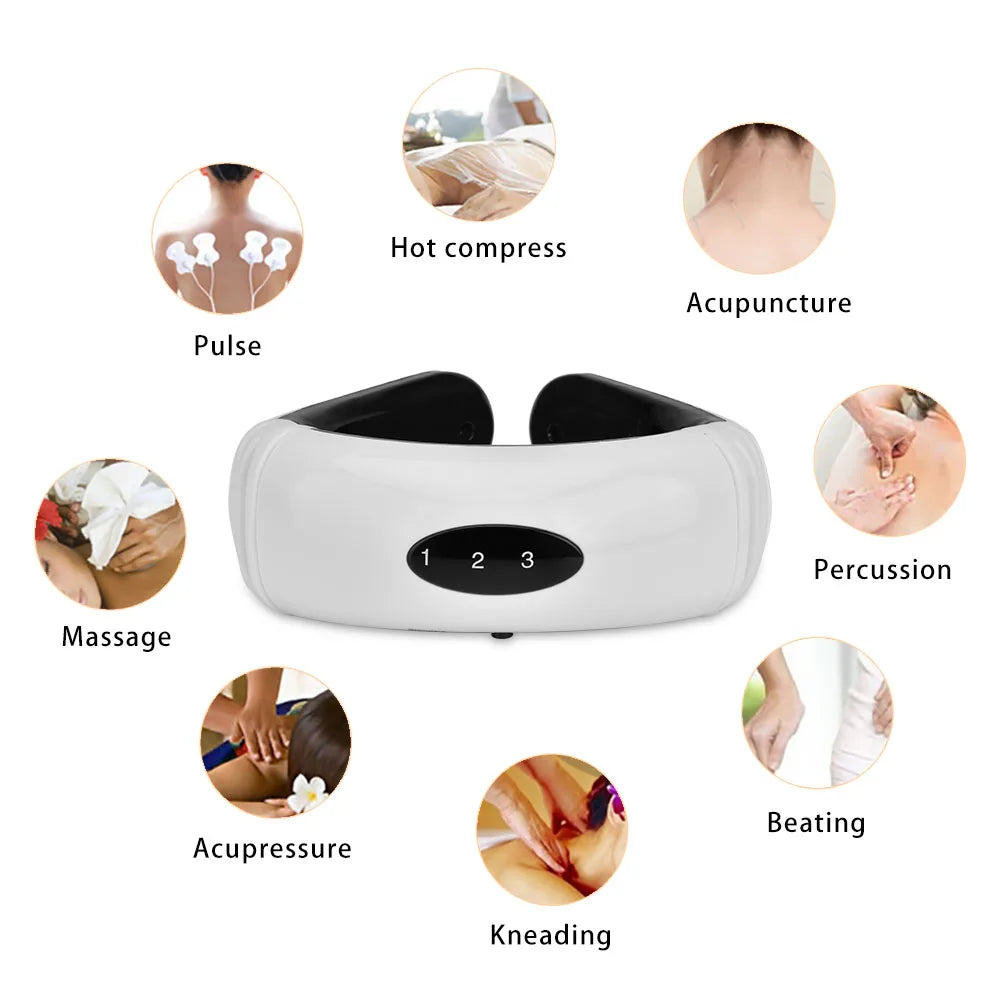 Smart Massager For Instant Deep Effective Pain Relief For Neck & Shoulder