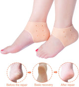 HEEL PROTECTOR For DRY HEEL | CRACKED HEEL | ROUGH HEEL | ANKLE PAIN | HEEL PAIN | HEEL ANTI CRACK - FOR MEN AND WOMEN - 3 Pairs
