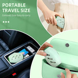 Reusable Multipurpose Washable Gel Lint Roller for Pet Hair, Portable Mini Sticky Roller for Clothes, Laundries, Dust Fuzz Fur, Compact Handheld Lint Remover, Travel Animal Fur Removal Tool