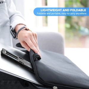 Foldable Laptop Stand With Built-in Foldable Legs Multiple Height Adjustments