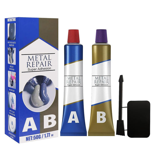 Magic Repair  Super Adhesive (A+B), For all type of surfaces like metal, plastic, wood etc  Water Tank leakage, Plugging, Welding, Resistance to heat & cold- 100g (50g each)