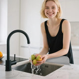 Flexible Silicone Splash Guard for Kitchen Sink Edges - Keep Counters Dry| Easy Fit & Durable