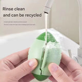 Reusable Multipurpose Washable Gel Lint Roller for Pet Hair, Portable Mini Sticky Roller for Clothes, Laundries, Dust Fuzz Fur, Compact Handheld Lint Remover, Travel Animal Fur Removal Tool