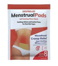 Load image into Gallery viewer, Menstruation Pain Relief Pad 8Pcs
