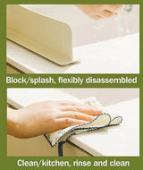 Flexible Silicone Splash Guard for Kitchen Sink Edges - Keep Counters Dry| Easy Fit & Durable