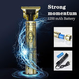 Super Powerful Metal Buddha Trimmer for Men - designed for both hair shaving and precise beard trimming. Experience effortless and versatile styling