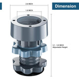 Washing Machine Vibration Pads - Adjustable Dryer Shock & Noise Cancelling Pads, Anti Vibration Pads for Washing Machine Support, Height Adjustment Feet for Refrigerators (4 Pcs Set)