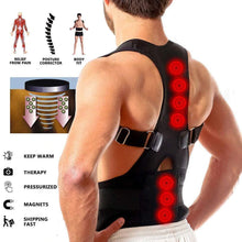 Load image into Gallery viewer, Posture Corrector for Men &amp; Women -Back Brace Provides Pain Relief for Neck, Back, and Shoulders - Universal Free Size
