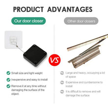 Load image into Gallery viewer, Automatic Door Closer with Steel Drawstring for your Home | Easy to Install | Easy to use | Punch-Free
