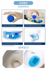 Automatic Blue Bubble Toilet  Cleaner - Buy 1 Get 1 Free