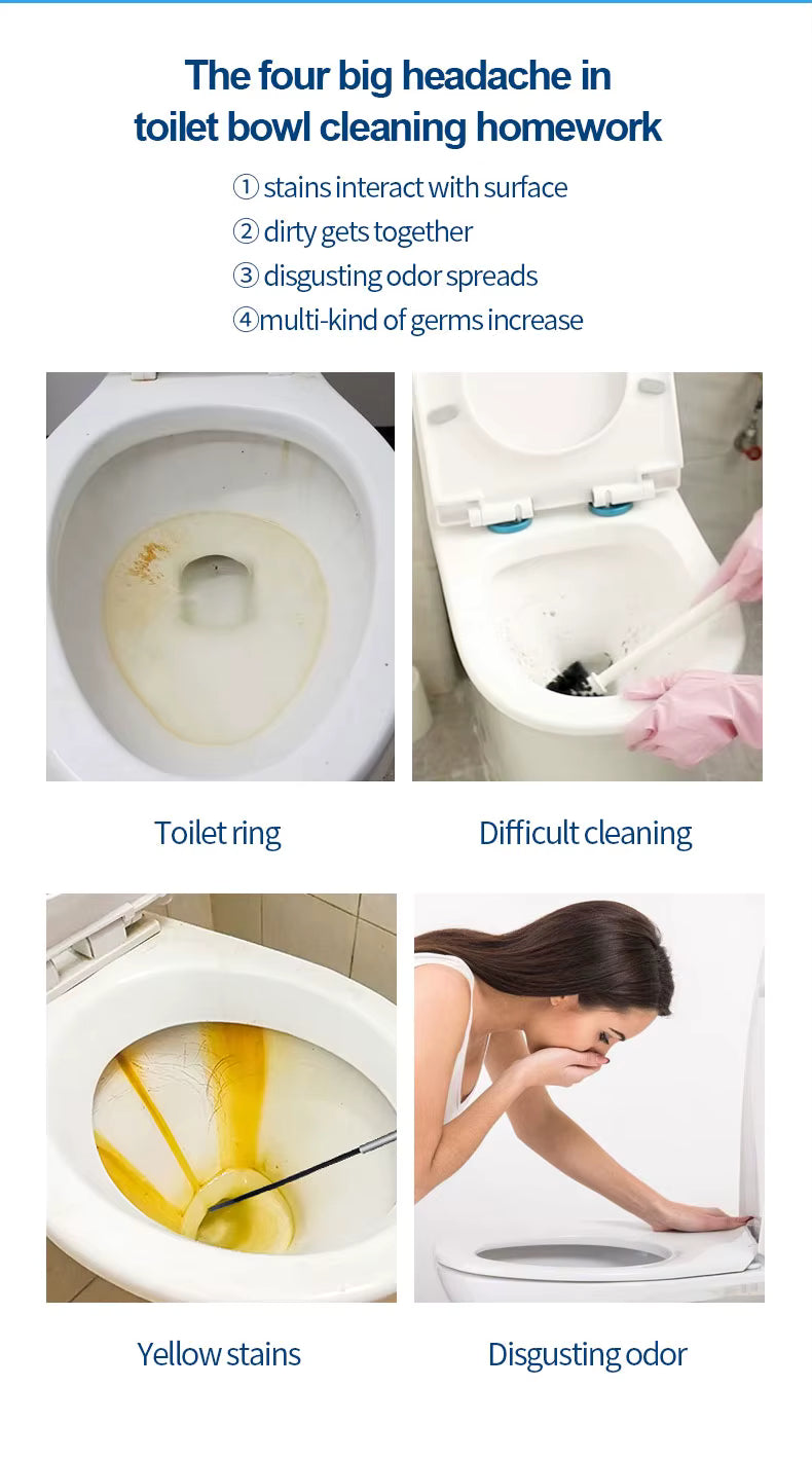 Automatic Blue Bubble Toilet  Cleaner - Buy 1 Get 1 Free