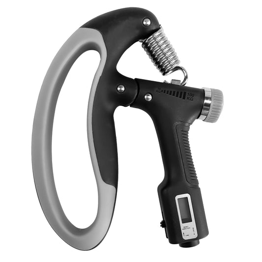 Adjustable Hand Grip Strengthener with Digital Counter Boost Your Forearm, Wrist & Hand Strength with Customizable Resistance - 10 to 100Kgs