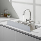 Flexible Silicone Splash Guard for Kitchen Sink Edges - Keep Counters Dry| Easy Fit & Durable