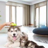 Steam Pet Brush with Unique Spray Function for your Dogs & cats for their healthy coat