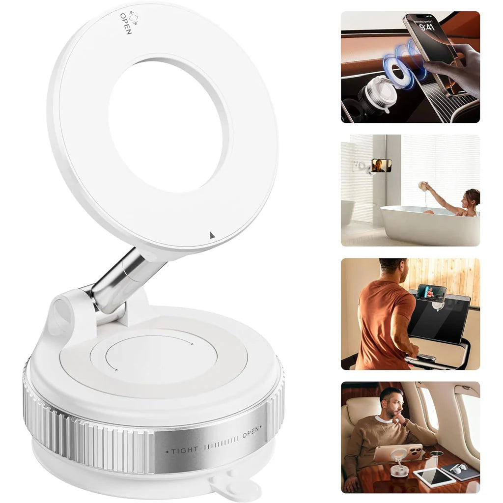 Magrip Pro Universal Magnetic Mount for All Smartphones – Stick Anywhere | Drive Hands-Free with Ultra Strong Magnetic Phone Holder