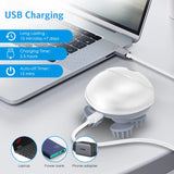 Rechargeable Scalp & Head Massager – Improve Blood Flow, Reduce Stress & Headaches Naturally, Promote Sleep & Hair Growth | 96 Silicon Kneading Points Detachable Head & Waterproof