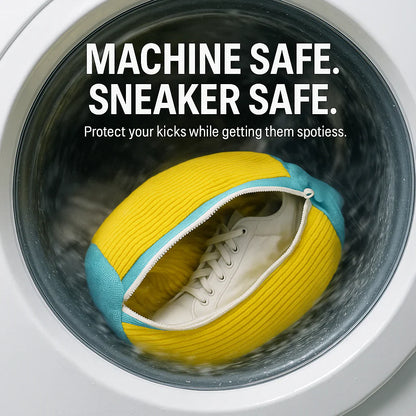 Deep Cleaning Reusable Shoe Washing Bag - Safe for Machine & Shoes
