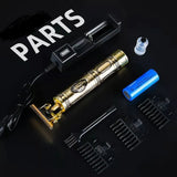 Super Powerful Metal Buddha Trimmer for Men - designed for both hair shaving and precise beard trimming. Experience effortless and versatile styling